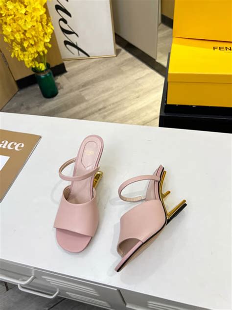 high quality replica fendi shoes|designer platform satin heels.